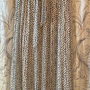 Joie Black & Cream Patterned Maxi Skirt